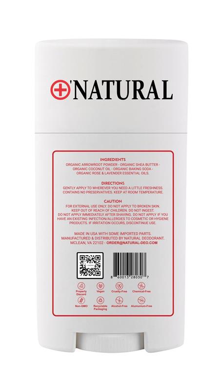 Rose & Lavender deodorant